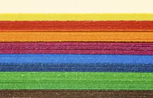 Educational Institution Supplies Drucke: Sheets of colored paper