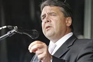 German Politician Drucke: Sigmar Gabriel