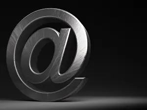 At Sign Symbol Drucke: At sign