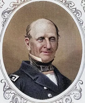 American Civil War Commander Drucke: Silas Horton Stringham, 1798-1876