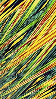 Drucke von Einfaches Fraktal-Hintergrundbild - computer-generiertes Bild. Digitale Kunst: Zufällig platzierte gelbe, grüne und rote Streifen. Für Poster, Drucke, Covers Einfache Kunstwerke Drucke: Einfaches Fraktal-Hintergrundbild - computer-generiertes Bild.