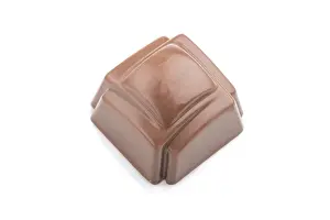 Single Chocolate Candy Drucke: Single chocolate candy isolated on white background