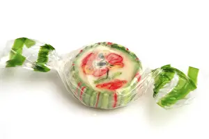 Studio Shot Sweets Drucke: Single fruit candy, sweets