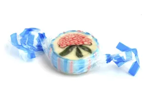 Studio Shot Sweets Drucke: Single fruit candy, sweets