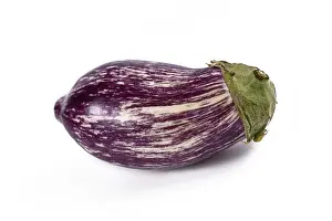 Graffiti Eggplant Drucke: Single Graffiti Eggplant
