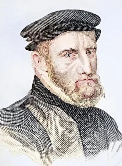 Historical Figures Of Britain Drucke: Sir Thomas Gresham, 1518/19-1579