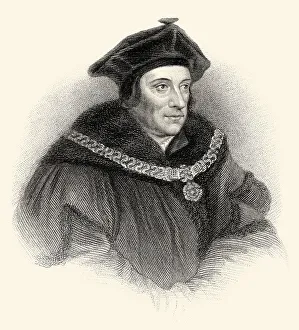 Sir Thomas More Portrait Drucke: Sir Thomas More, Thomas More or More