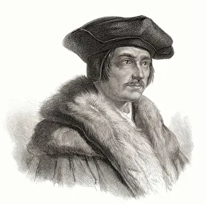 Thomas More Portrait Drucke: Sir Thomas More or Thomas Morus