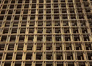 Construction Materials List Drucke: Sized structural steel mesh, structural steel