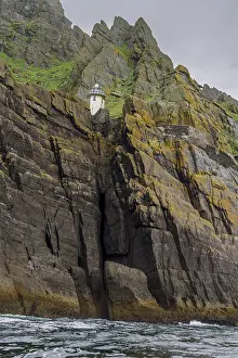 Irish Coastal Landscape Photography Drucke: Skellig Michael Lower Lighthouse