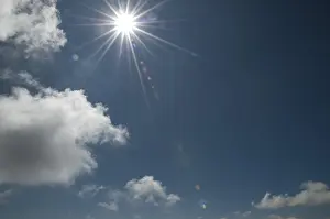 Uninhabited Landscapes Drucke: Sky, clouds, sun