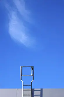 Middle Europe Empty Roads Drucke: Sky ladder, Germany