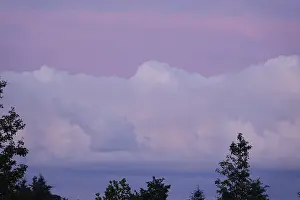 Severe Weather In Germany Drucke: Sky with thunderclouds, June, Germany