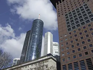 European High Rise Building Drucke: Skyscraper, main tower, antenna