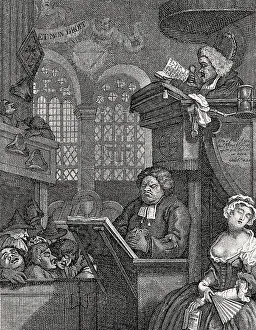 Die schlafende Gemeinde, 1762