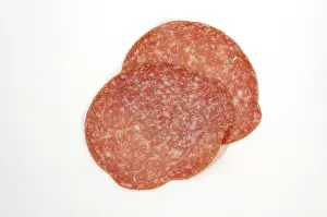 Sliced Meat Drucke: Slice of sausage