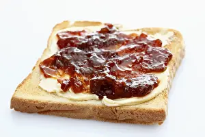 Still Life Images Drucke: Slice of toast, toasted slice of bread