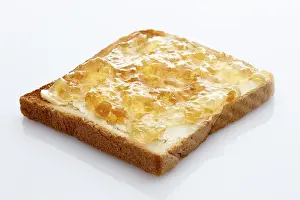 Food Still Life Studio Drucke: Slice of toast, toasted slice of bread