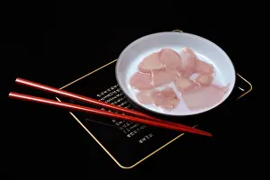 Natural Remedy Drucke: Sliced pickled ginger, ginger