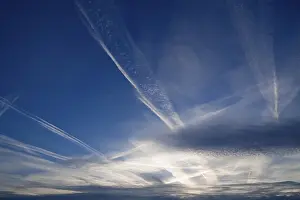 Cloud Formation Drucke: Small fluffy clouds, Cirrocumulus clouds