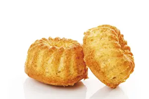 Bakery Products Images Drucke: Small round cakes