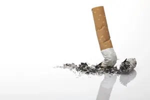Addictive Drug Drucke: Smoked cigarette