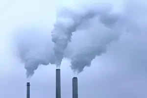 Environmental Pollution Drucke: Smoking chimneys