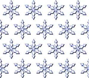 Ice Crystal Structure Drucke: Snowflakes, patterns, background