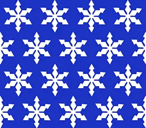 Full Frame Snowflakes Drucke: Snowflakes, patterns, background
