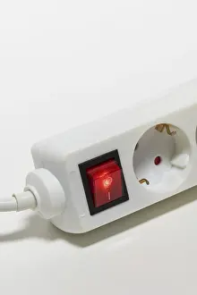 Power Outlet Strip Distributor Drucke: Socket strip for connecting electrical appliances