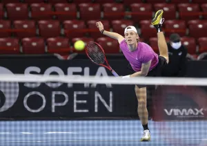 Bulgaria Tennis Player Drucke: Sofia, Bulgaria - 10 November