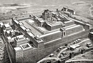 Temple Mount Jerusalem Drucke: Solomon's Temple, Temple Mount