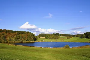Bavarian Countryside Drucke: Sonderhamer Weiher, Munsing