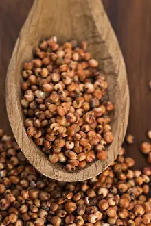 Foodstuff Photography Drucke: Sorghum, rice