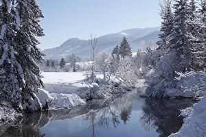 Drucke von Quelle des Kainisch-Traun-Flusses, Kainisch, Ausseerland, Salzkammergut, Steiermark, Österreich, Europa Fluss Drucke: Quelle des Kainisch-Traun-Flusses