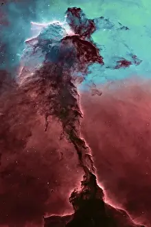 Astronomy Picture Drucke: Space Background, The Eagle Nebula