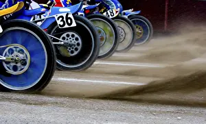 Motorcycle Racing Drucke: Speedway racing