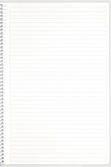 Spiral Notebook Drucke: Spiral bound lined notebook page