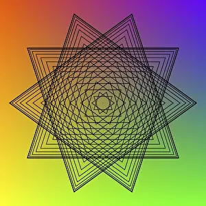 Abstract Geometry Drucke: Spirography