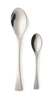 White Background Cutlery Drucke: Spoon isolated on white background