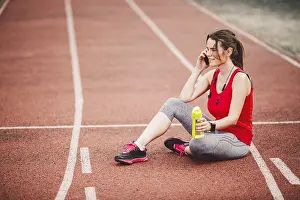 Health Conscious Athlete Drucke: Sport and technology