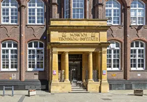 Türen Drucke: St-Georges-Gebäude, Norwich University of the Arts NUA