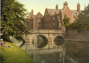 Urban Environment In Northern Europe Drucke: St. John's Bridge in Cambridge