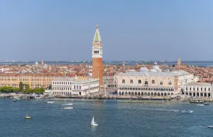 St Marks Square Drucke: St. Mark's Square and Campanile