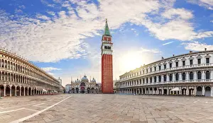 Venice Cityscape Photography Drucke: St Mark's Square of Venice