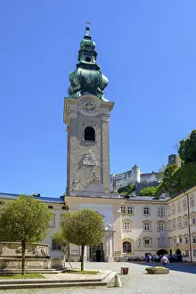 Uninhabited Church Buildings Drucke: St Peter, from the courtyard, St Peter district