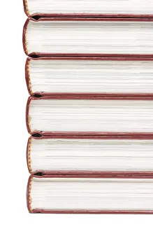 Stack Of Books Isolated Drucke: Stack of books isolated on a white background
