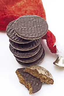 Gingerbread Cookies Drucke: Stack of gingerbread cookies