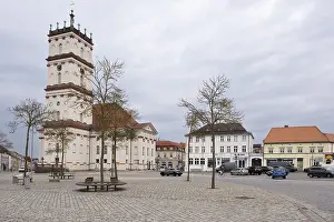 Sacred Building Germany Drucke: Stadtkirche am Markt, Neustrelitz