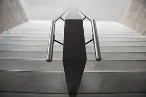 Entrance With No People Drucke: Staircase with Railing